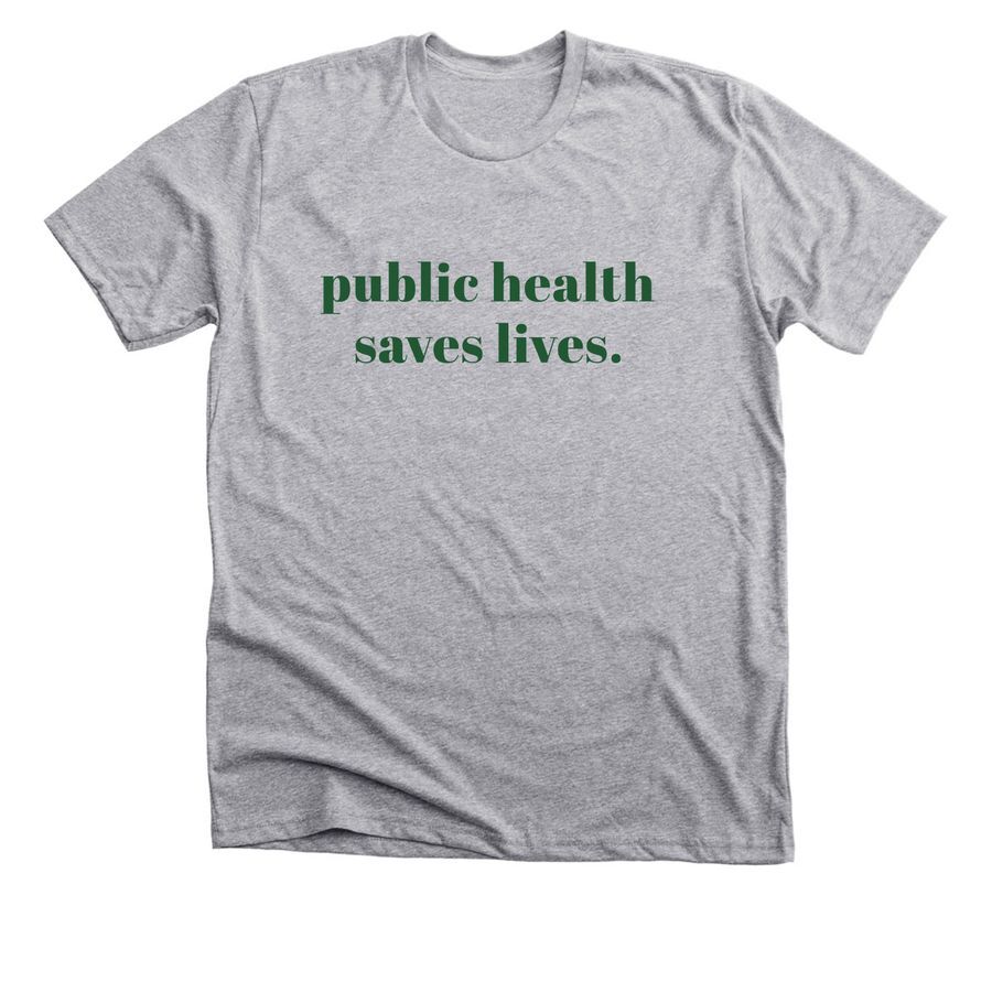 Public health saves lives front